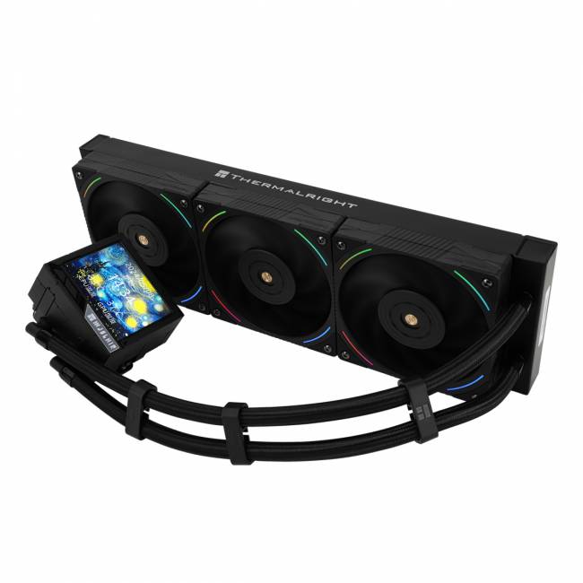 Водяное охлаждение для процессора Thermalright Mjolnir Vision 360 Black — для бизнеса и офиса Водяное охлаждение для процессора Thermalright Mjolnir Vision 360 Black — для бизнеса и офиса