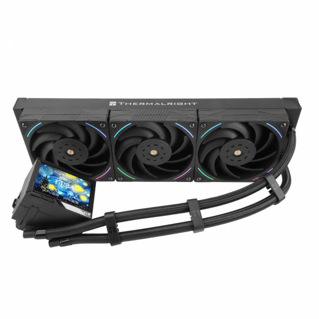Водяное охлаждение для процессора Thermalright Mjolnir Vision 360 Black — для бизнеса и офиса Водяное охлаждение для процессора Thermalright Mjolnir Vision 360 Black — для бизнеса и офиса
