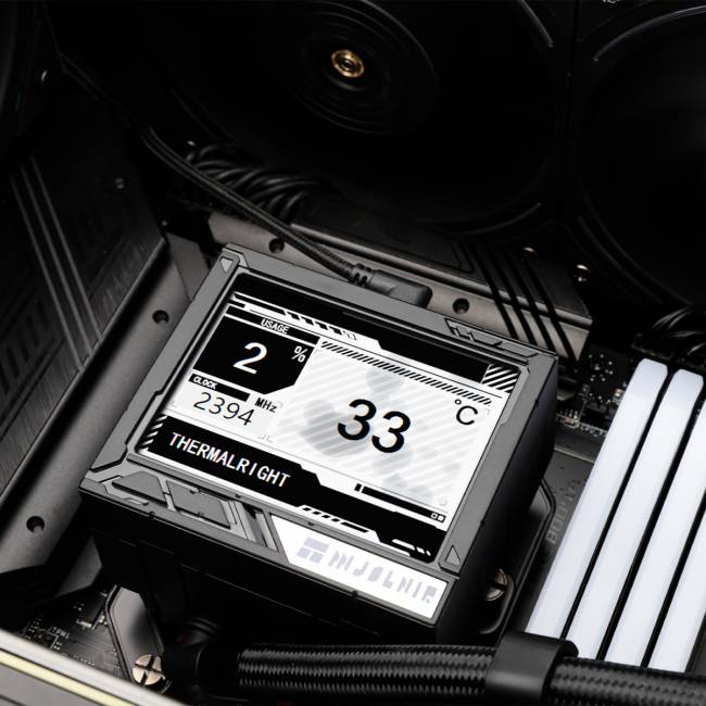 Водяное охлаждение для процессора Thermalright Mjolnir Vision 360 Black — для бизнеса и офиса Водяное охлаждение для процессора Thermalright Mjolnir Vision 360 Black — для бизнеса и офиса