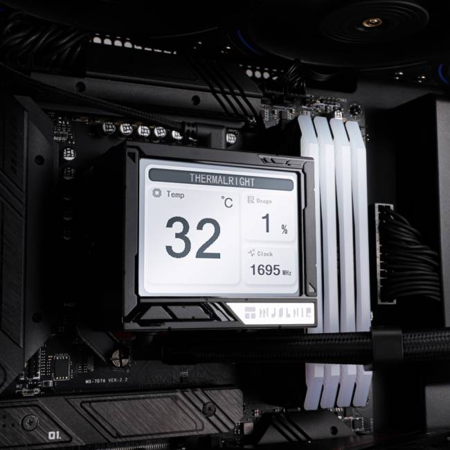 Водяное охлаждение для процессора Thermalright Mjolnir Vision 360 Black — для бизнеса и офиса Водяное охлаждение для процессора Thermalright Mjolnir Vision 360 Black — для бизнеса и офиса