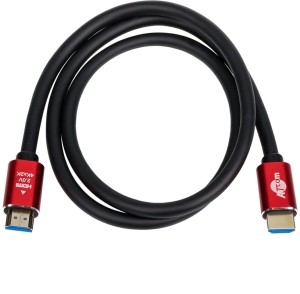 Кабель HDMI 1 m (Red/Gold, в пакете)  VER 2.0 ATcom HDMI (m) - HDMI (m) 1м