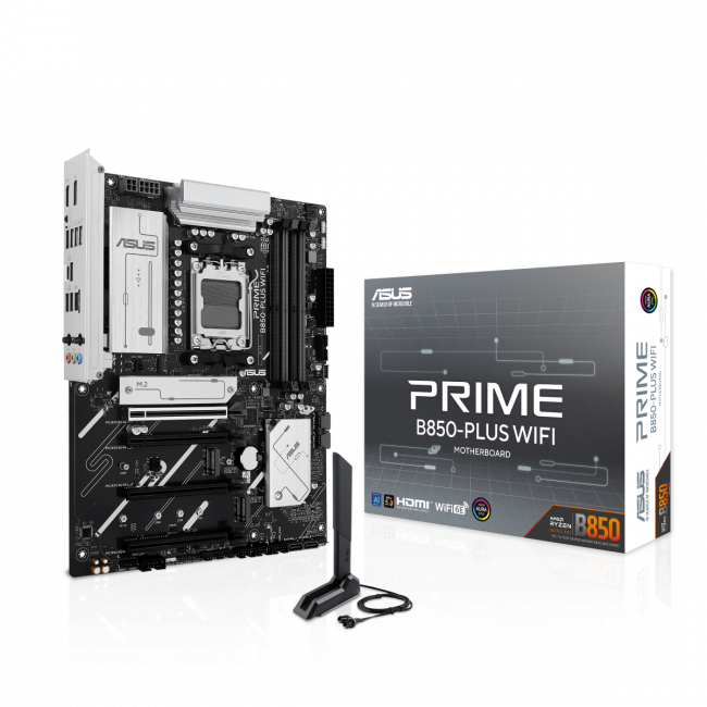 Материнская плата ASUS PRIME B850-PLUS WIFI — для бизнеса и офиса