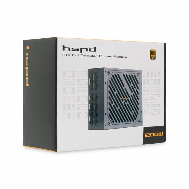 Блок питания HSPD HST-1200GF-BK — для бизнеса и офиса Блок питания HSPD HST-1200GF-BK — для бизнеса и офиса