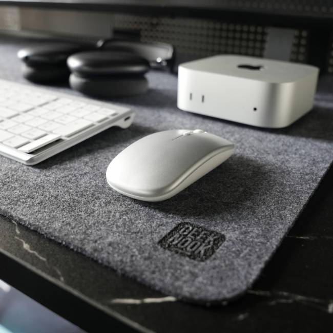 Коврик для мыши Geek Nook 100х50 см Dark Gray Felt (20240406) — для бизнеса и офиса