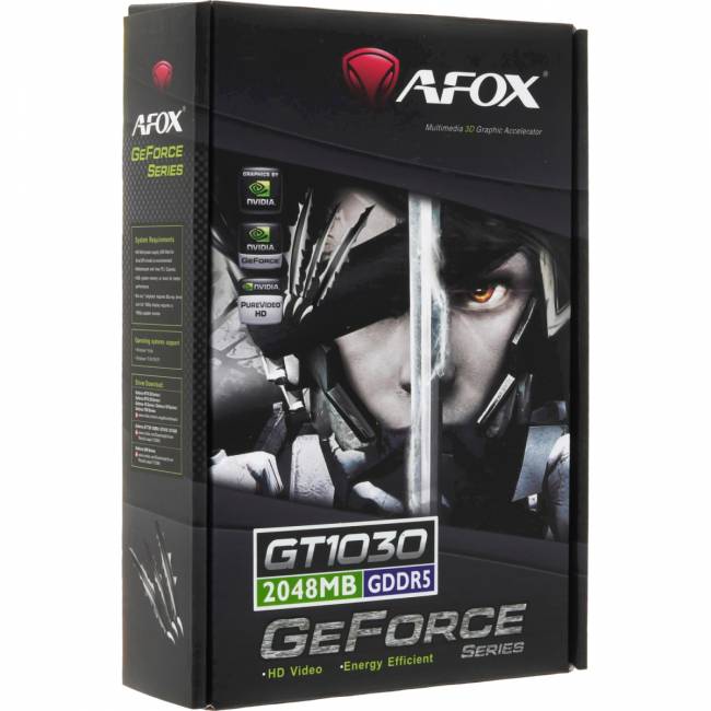 Видеокарта AFOX CORPORATION AF1030-2048D5L8 — для бизнеса и офиса