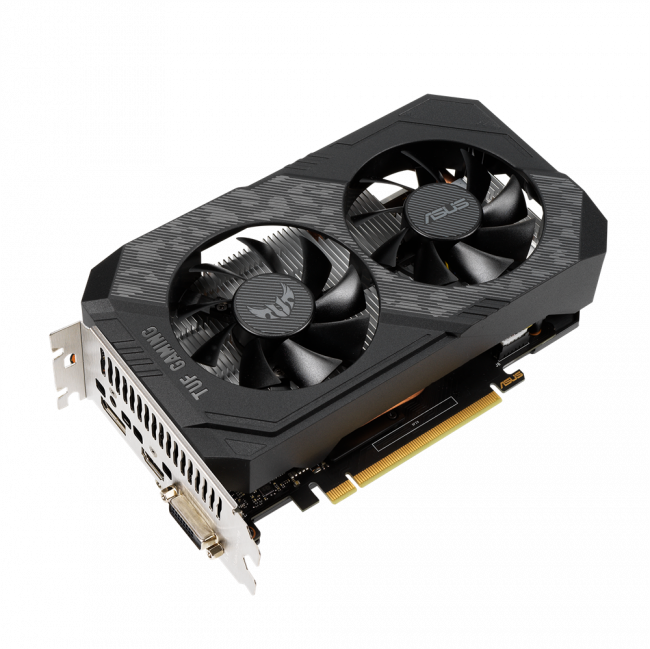 Видеокарта ASUS TUF-GTX1650-O4GD6-P-V2-GAMING — для бизнеса и офиса Видеокарта ASUS TUF-GTX1650-O4GD6-P-V2-GAMING — для бизнеса и офиса