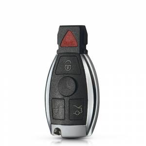 Ключ смарт (рыбка) MERCEDES FBS3 434 Mhz 3+1 кнопки + вставка HU64
