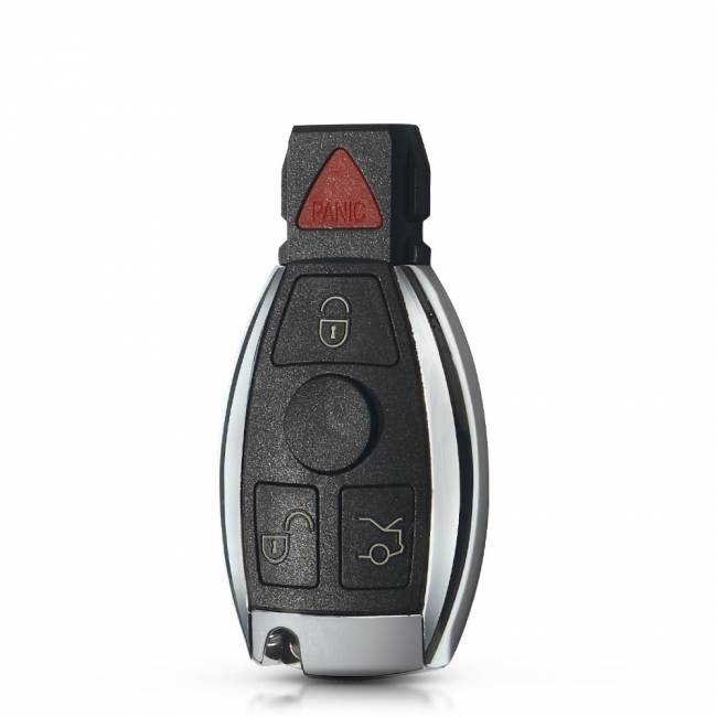Ключ смарт (рыбка) MERCEDES FBS3 434 Mhz 3+1 кнопки + вставка HU64 — для бизнеса и офиса
