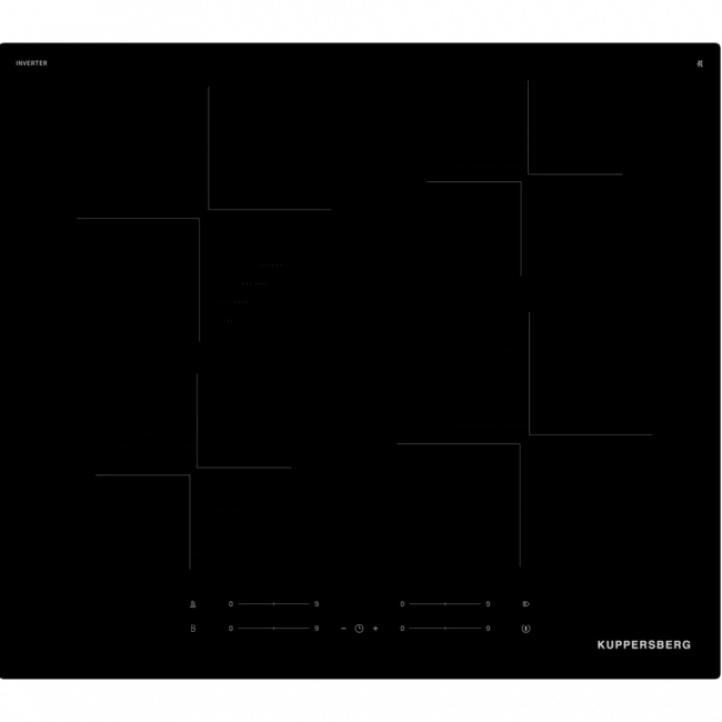 Варочная поверхность Kuppersberg Kuppersberg ICI 606 — для бизнеса и офиса Варочная поверхность Kuppersberg Kuppersberg ICI 606 — для бизнеса и офиса