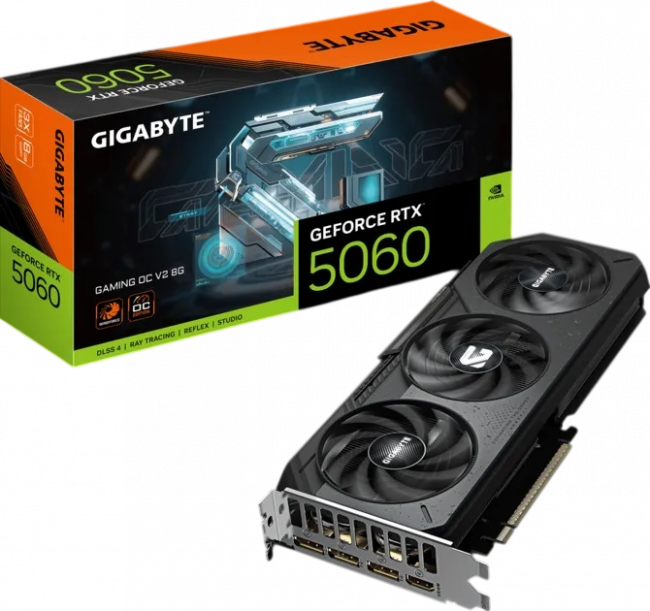Видеокарта Gigabyte GV-N5060GAMING OCV2-8GD — для бизнеса и офиса