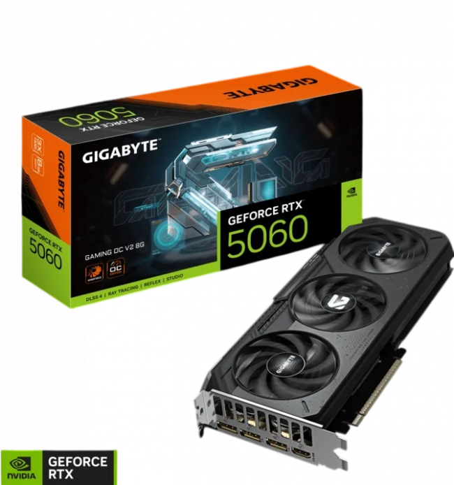 Видеокарта Gigabyte GV-N5060GAMING OCV2-8GD — для бизнеса и офиса