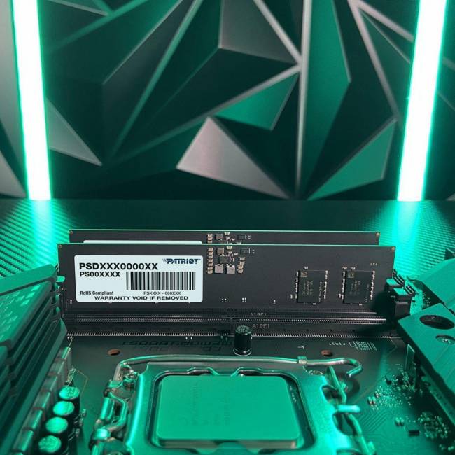 Память DDR5 8GB 5600MHz Patriot PSD58G560041 — для бизнеса и офиса Память DDR5 8GB 5600MHz Patriot PSD58G560041 — для бизнеса и офиса