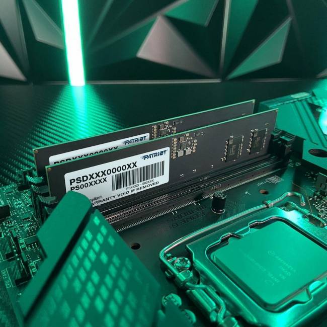 Память DDR5 8GB 5600MHz Patriot PSD58G560041 — для бизнеса и офиса Память DDR5 8GB 5600MHz Patriot PSD58G560041 — для бизнеса и офиса