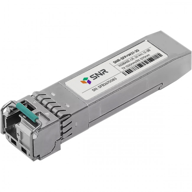 Модуль SNR SNR-SFP+W37-20 — для бизнеса и офиса Модуль SNR SNR-SFP+W37-20 — для бизнеса и офиса