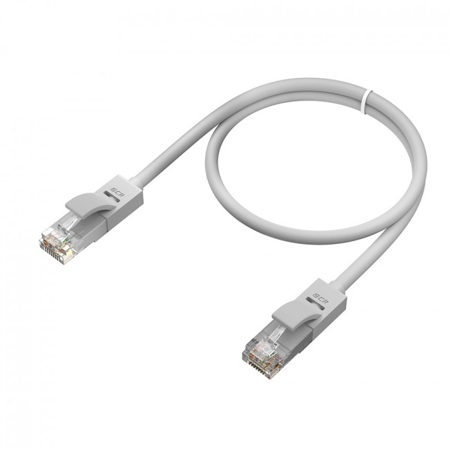GCR Патч-корд прямой 0.6m UTP кат.5e, серый, 24 AWG, литой, ethernet high speed 1 Гбит/с, RJ45, T568B, GCR-LNC03-0.6m Greenconnect RJ45(m) - RJ45(m) Cat. 5e UTP 1м серый GCR Патч-корд прямой 0.6m UTP кат.5e, серый, 24 AWG, литой, ethernet high speed 1 Гбит/с, RJ45, T568B, GCR-LNC03-0.6m Greenconnect RJ45(m) - RJ45(m) Cat. 5e UTP 1м серый