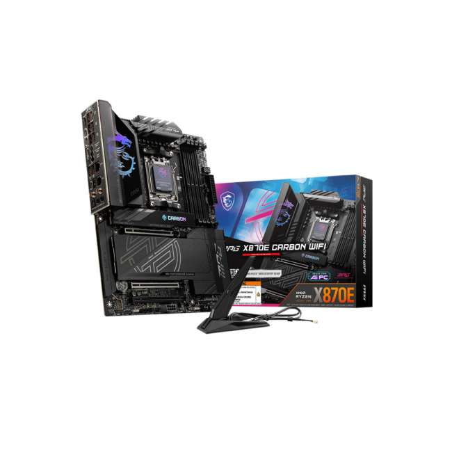 Материнская плата MSI MPG X870E CARBON WIFI — для бизнеса и офиса