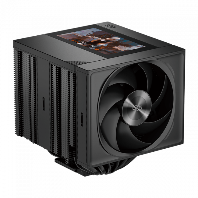 Кулер для процессора PCCooler CPU Cooler RZ820 Display BK BLACK — для бизнеса и офиса Кулер для процессора PCCooler CPU Cooler RZ820 Display BK BLACK — для бизнеса и офиса