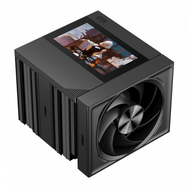 Кулер для процессора PCCooler CPU Cooler RZ820 Display BK BLACK — для бизнеса и офиса Кулер для процессора PCCooler CPU Cooler RZ820 Display BK BLACK — для бизнеса и офиса