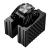 Кулер для процессора PCCooler CPU Cooler RZ820 Display BK BLACK — для бизнеса и офиса Кулер для процессора PCCooler CPU Cooler RZ820 Display BK BLACK — для бизнеса и офиса