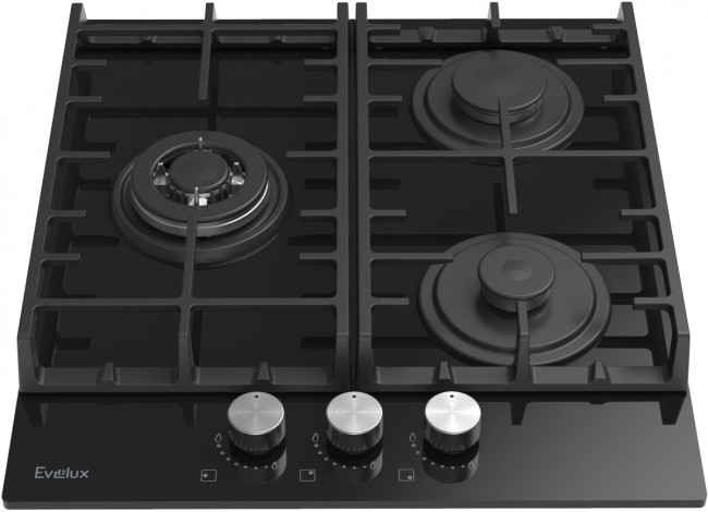 Встраиваемая варочная панель газовая EVELUX EVELUX HEG 450 BG — для бизнеса и офиса