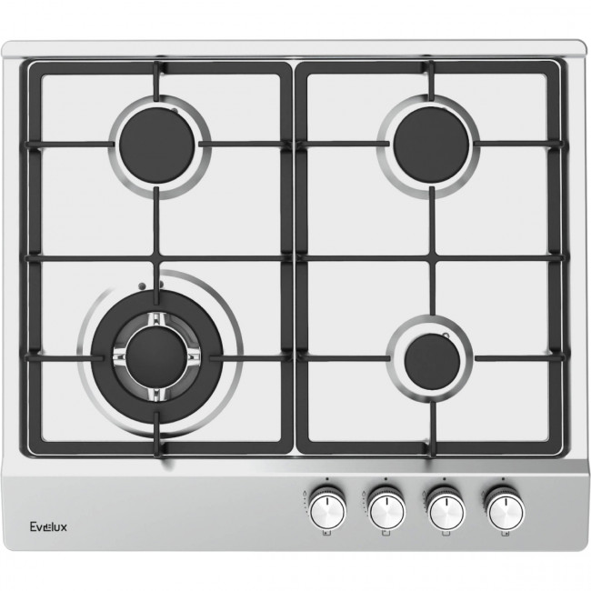 Встраиваемая варочная панель газовая EVELUX Evelux HEG 655 X — для бизнеса и офиса