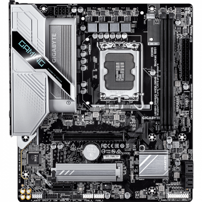 Материнская плата GIGABYTE H810M G WIFI6 GEN5 — для бизнеса и офиса Материнская плата GIGABYTE H810M G WIFI6 GEN5 — для бизнеса и офиса