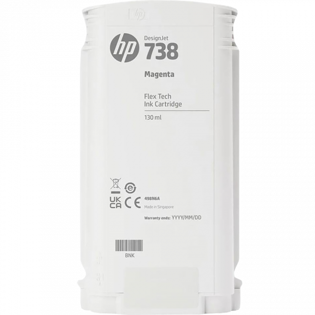 Картридж Картридж HP 738 498N6A 130-ml Magenta DesignJet Ink Cartridge — для бизнеса и офиса Картридж Картридж HP 738 498N6A 130-ml Magenta DesignJet Ink Cartridge — для бизнеса и офиса