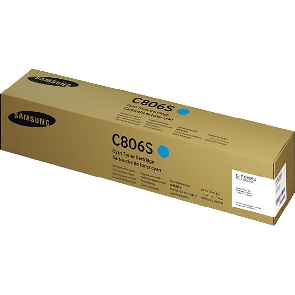 Тонер-картридж Samsung CLT-C806S Cyan Toner Cartridge (SS554A)
