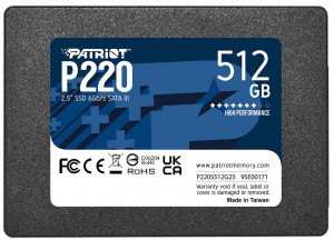 Накопитель SSD Patriot P220S512G25