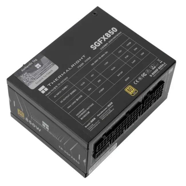 Блок питания 750W Thermalright TR-SGFX 850 — для бизнеса и офиса