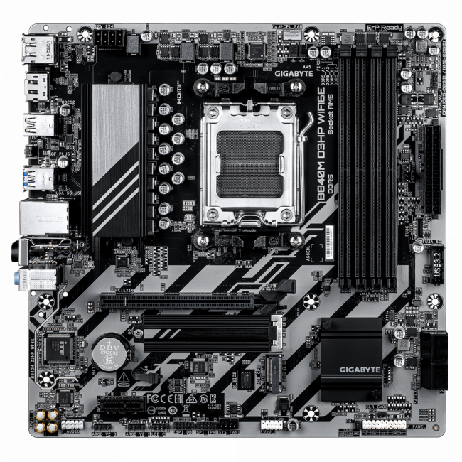 Материнская плата Gigabyte B840M D3HP WF6E — для бизнеса и офиса