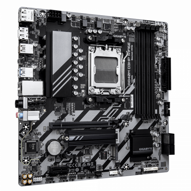 Материнская плата Gigabyte B840M D3HP WF6E — для бизнеса и офиса
