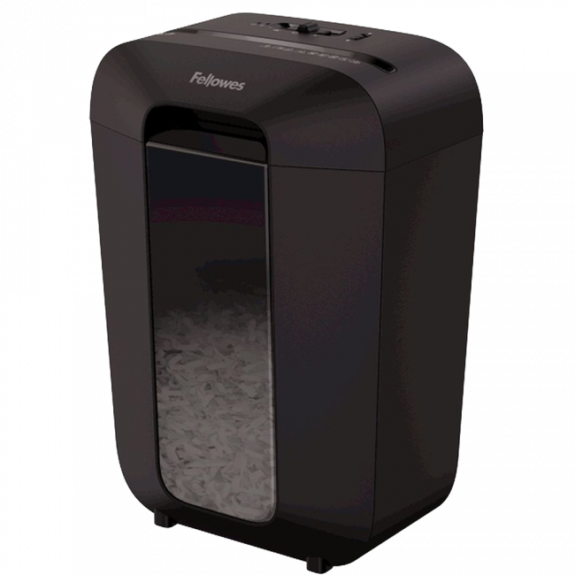 Шредер Fellowes® Powershred® LX70, DIN P-4, 4х37мм, 11 лст., 18 лтр., уничт.: скрепки,скобы,карты Шредер Fellowes Powershred LX70 FS-44075 — для бизнеса и офиса