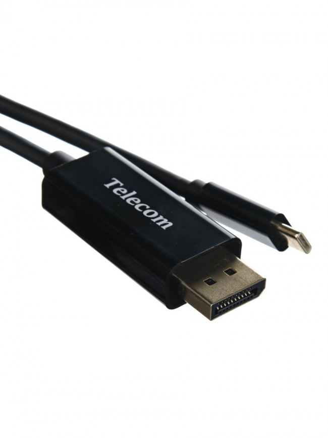Кабель-адаптер USB3.1 Type-Cm --> DP(m) 4K@60Hz, 1.8m, Telecom <TCC010-1.8M> Telecom USB 3.1 Type-CM --> DP(m) Кабель-адаптер USB3.1 Type-Cm --> DP(m) 4K@60Hz, 1.8m, Telecom <TCC010-1.8M> Telecom USB 3.1 Type-CM --> DP(m)