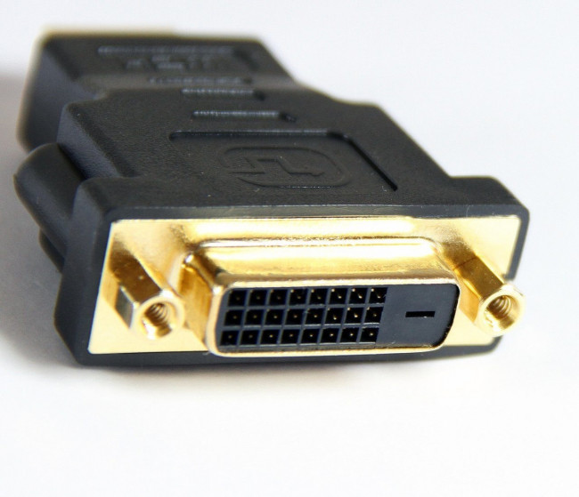Переходник DVI-D 25F <--> HDMI 19M Aopen/Qust <ACA311> Aopen DVI-D 25F to HDMI 19M