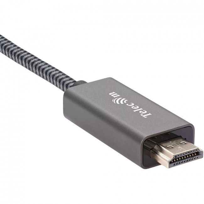 Кабель DisplayPort M-> HDMI M 4K@60Hz 1.8m Telecom,оплетка (TA561M-1.8M) Кабель-переходник Telecom DisplayPort M/HDMI M (TA561M-1.8M)