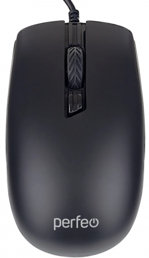 Perfeo мышь оптическая, "RAFT", 4 кн, DPI 800-1600, USB, чёрн. Perfeo PF_B4897