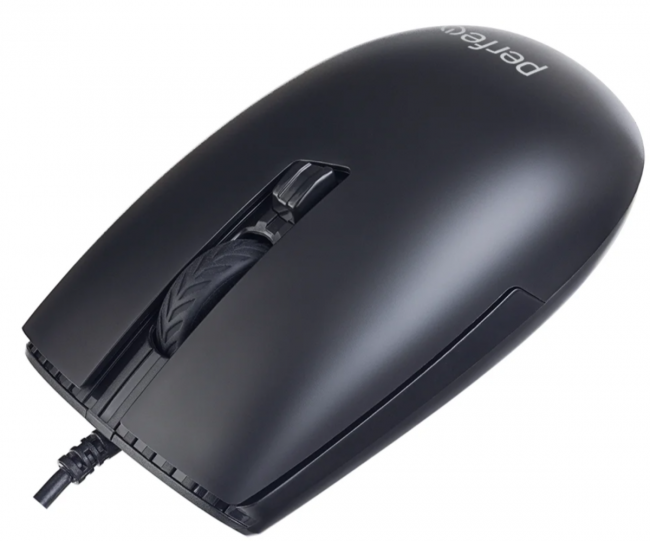 Perfeo мышь оптическая, "RAFT", 4 кн, DPI 800-1600, USB, чёрн. Perfeo PF_B4897 — для бизнеса и офиса