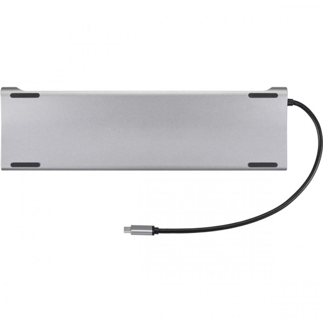 Адаптер TC--->2USB3.0+USB2.0+RJ45(100mbs)+2HDMI+VGA+PD+TypeC+TF+SD+audio, iOpen <ACU4700> Адаптер iOpen USB Type-C M/HDMI F+USB 3.0+USB 2.0 Type-AF+RJ45 VGA F+SD+USB Type-C F+TF+mini jack (ACU4700) — для бизнеса и офиса