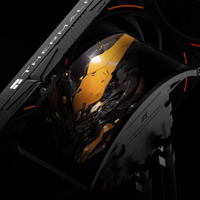 Водяное охлаждение для процессора Thermalright Rainbow Vision 360 Turbo Black — для бизнеса и офиса Водяное охлаждение для процессора Thermalright Rainbow Vision 360 Turbo Black — для бизнеса и офиса