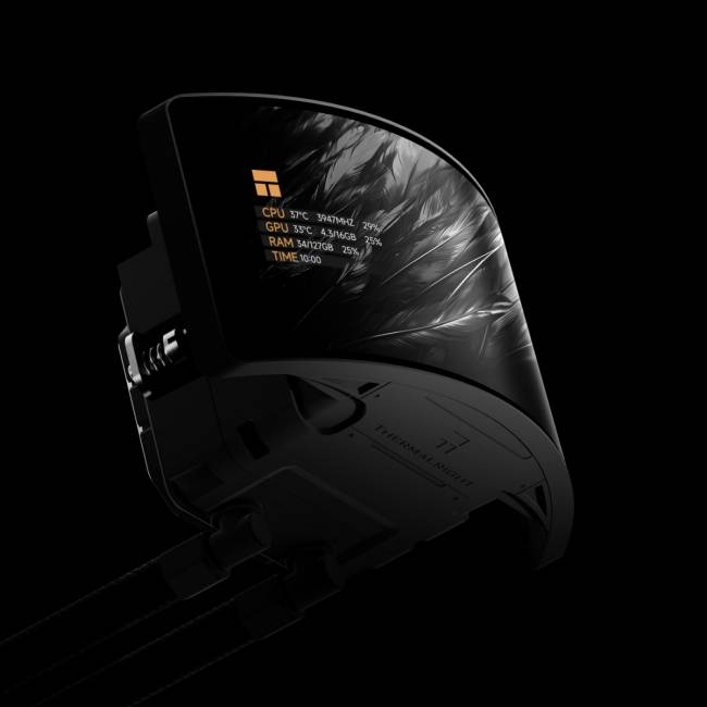 Водяное охлаждение для процессора Thermalright Rainbow Vision 360 Turbo Black — для бизнеса и офиса Водяное охлаждение для процессора Thermalright Rainbow Vision 360 Turbo Black — для бизнеса и офиса