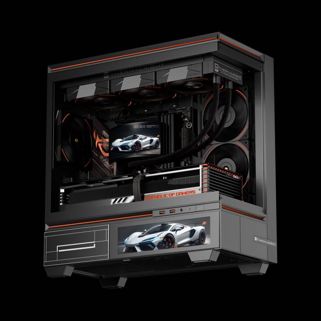 Водяное охлаждение для процессора Thermalright Rainbow Vision 360 Turbo Black — для бизнеса и офиса Водяное охлаждение для процессора Thermalright Rainbow Vision 360 Turbo Black — для бизнеса и офиса