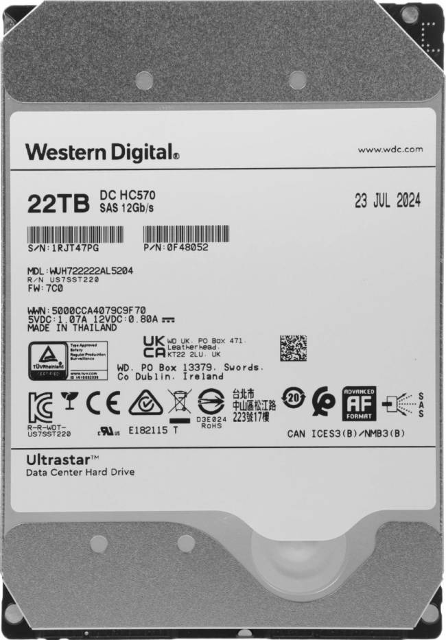 Жесткий диск WD 0F48052 — для бизнеса и офиса