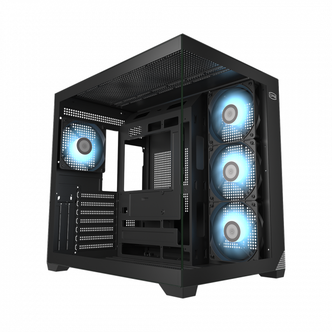 Корпус без блока питания PCCooler C3T700 ARGB BK — для бизнеса и офиса Корпус без блока питания PCCooler C3T700 ARGB BK — для бизнеса и офиса