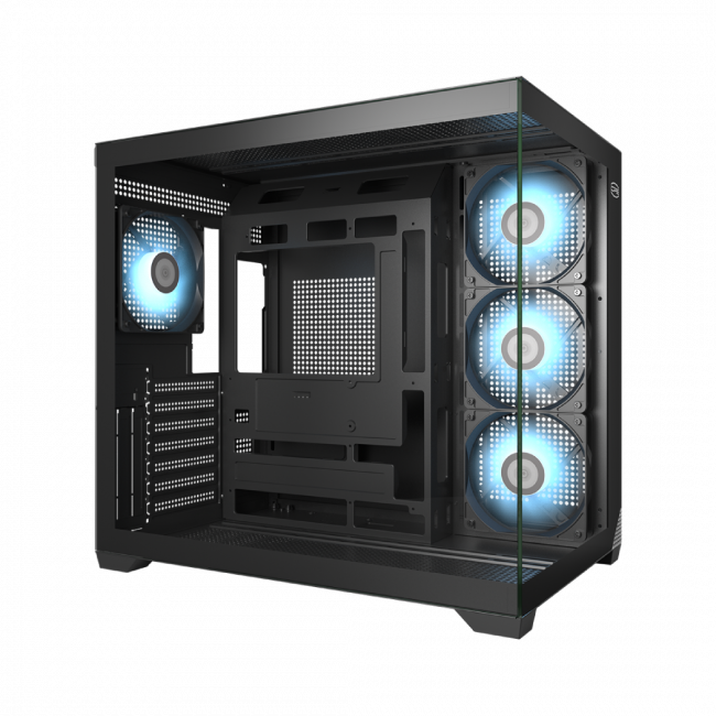 Корпус без блока питания PCCooler C3T700 ARGB BK — для бизнеса и офиса Корпус без блока питания PCCooler C3T700 ARGB BK — для бизнеса и офиса