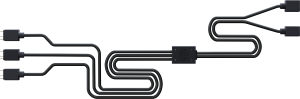 кабель питания вентилятора Cooler Master Addressable RGB 1-to-3 Splitter Cable кабель питания вентилятора Cooler Master Addressable RGB 1-to-3 Splitter Cable