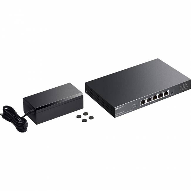 Коммутатор TP-Link TL-SG105PP-M2 — для бизнеса и офиса