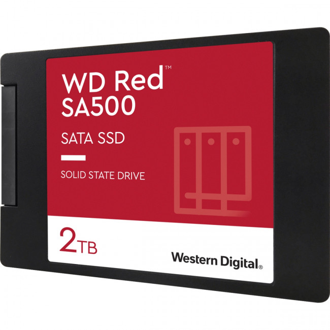 Твердотельные накопители WD Red SA500 2TB (WDS200T1R0A) — для бизнеса и офиса