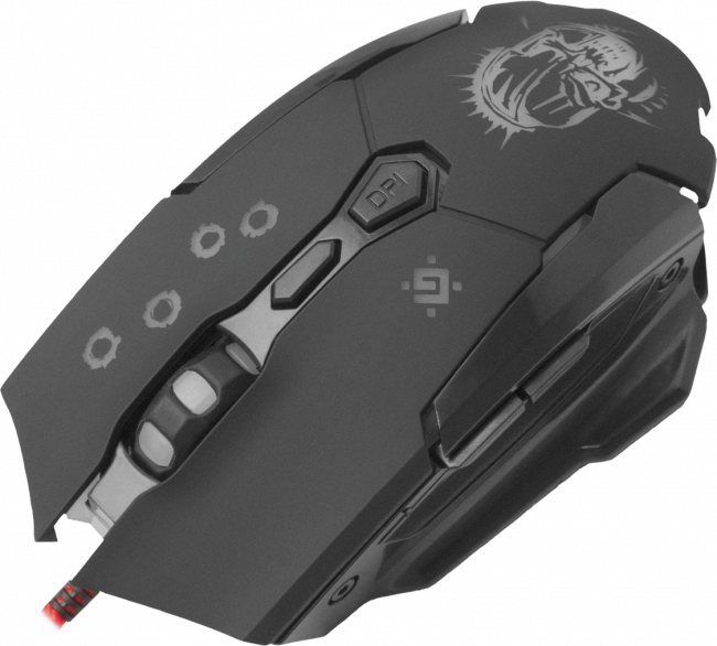 Defender Проводная игровая мышь Killer GM-170L оптика,7кнопок,800-3200dpi Defender Killer GM-170L
