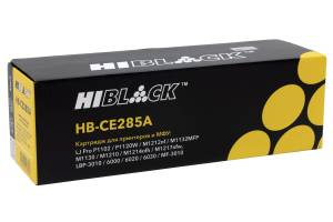 Картридж Hi-Black (HB-CE285A) для HP LJ Pro P1102/P1120W/M1212nf/M1132MFP/Canon 725, 1,6K